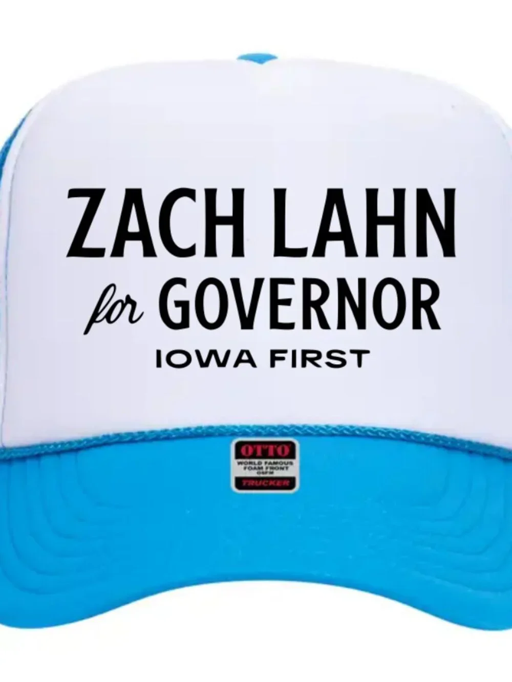 NEW - Zach Lahn Hat - Zach Lahn for Governor Iowa First